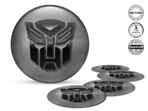 Wheel Emblems Custom Limited Drift Dome Style